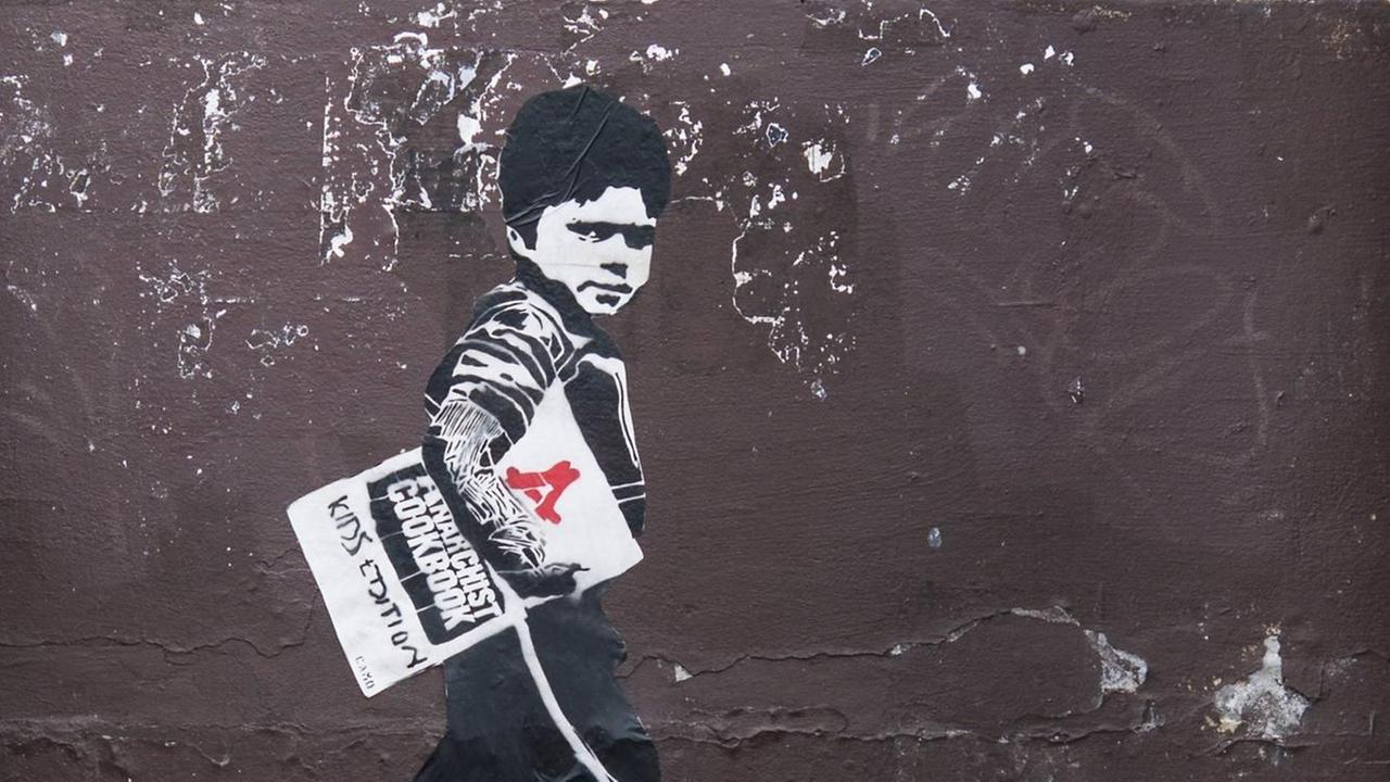 Grafiti "Anarchy Boy".