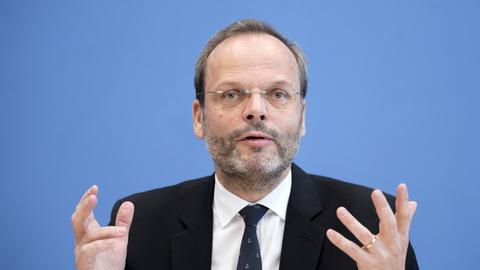 Felix Klein, Beauftragter der Bundesregierung für jüdisches Leben in Deutschland und den Kampf gegen Antisemitismus, während der Bundespressekonferenz zum Thema Juedisches Leben in Deutschland - 21.01.2020