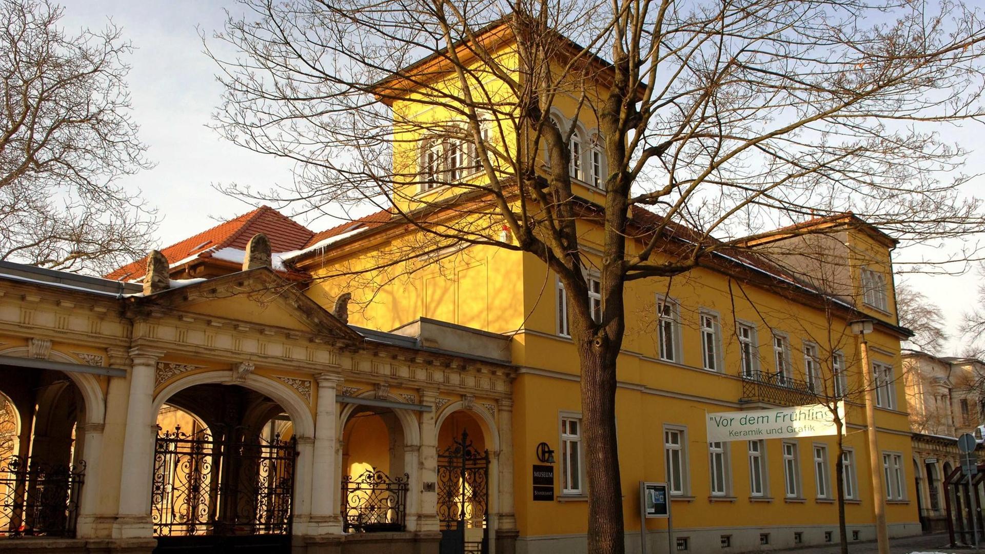 Das historische Gebäude des Glockenmuseums in Apolda