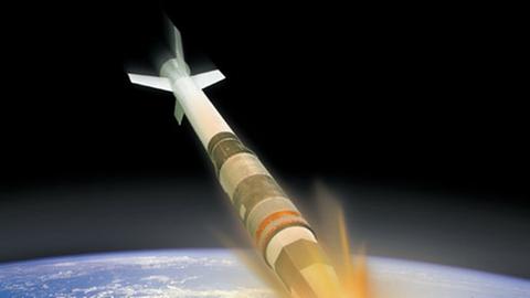 Auch kantige Raketen halten den Wiedereintritt in die Erdatmosphäre aus, so hoffen Forscher vom Deutschen Zentrum für Luft- und Raumfahrt.