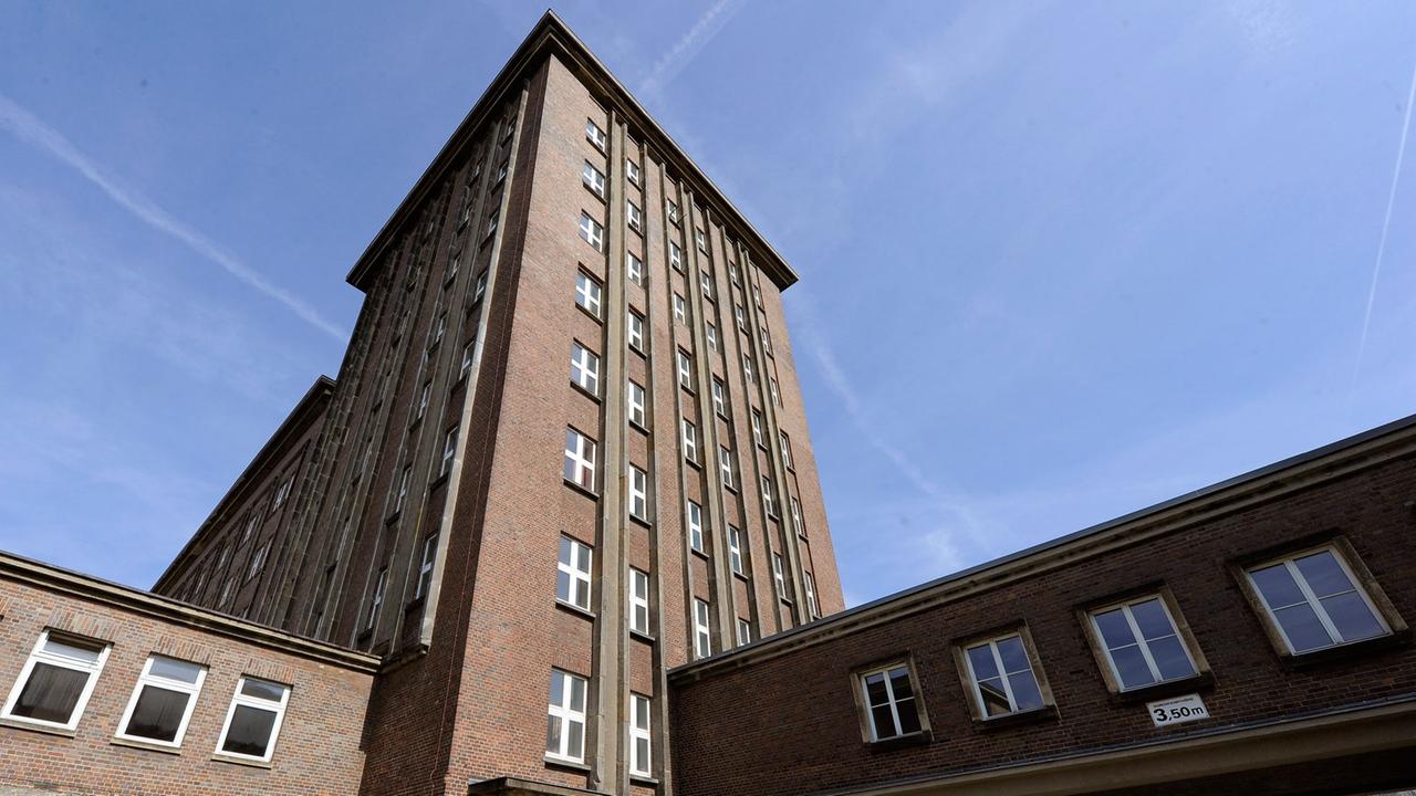 Das frühere DDR Funkhaus an der Nalepastraße in Berlin-Oberschöneweide