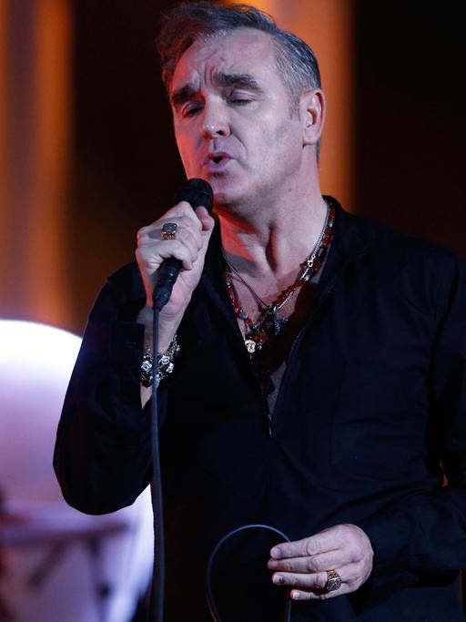 Der britische Pop-Sänger Steven Patrick Morrissey