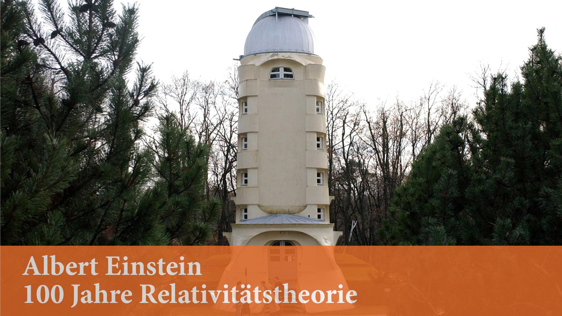 Einsteinturm auf dem Telegrafenberg in Potsdam