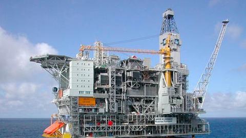 Förderplattformen, wie hier die norwegische Grane von Statoil, prägen den Erdöl- und Erdgasabbau in der Nordsee.