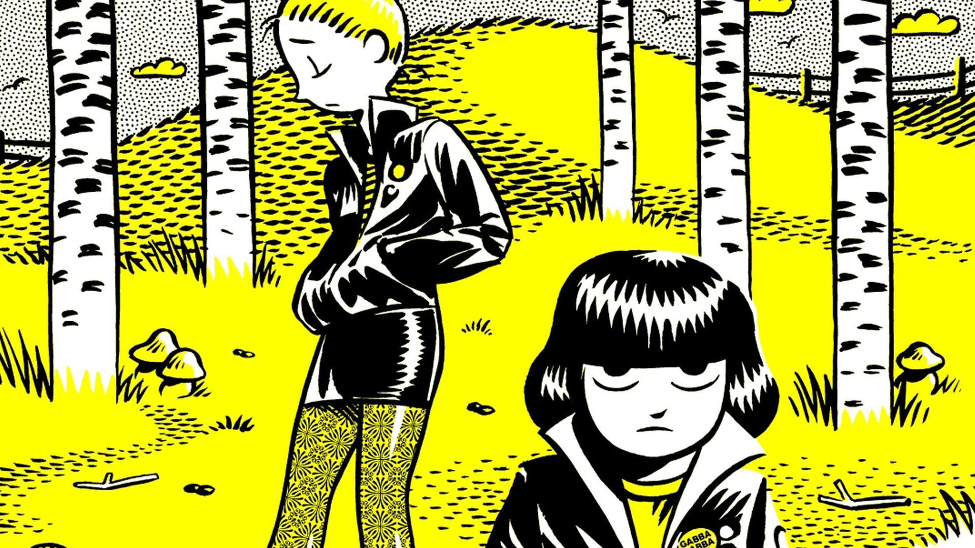 Buchcover des Comics "Blitzkrieg der Liebe" des finnischen Künstlers Petteri Tikkanen