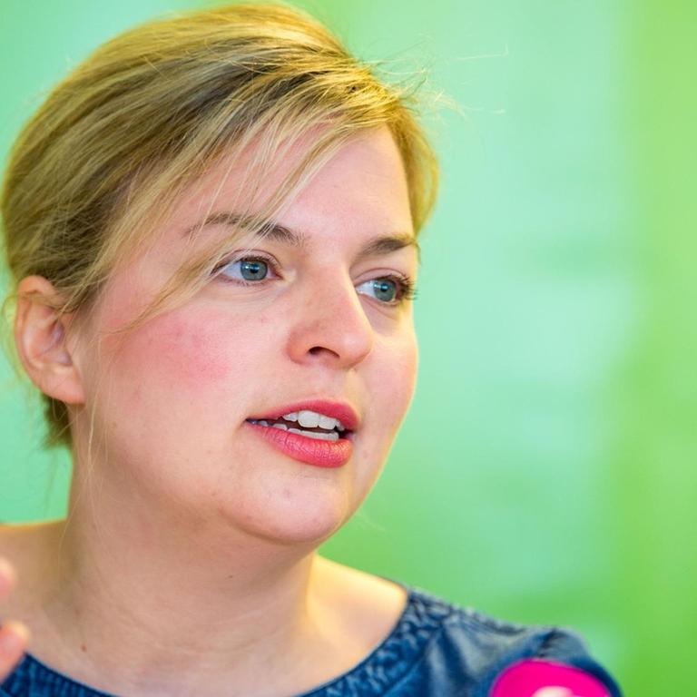 Katharina Schulze (Bündnis 90/Die Grünen), Spitzenkandidatin für die Landtagswahl