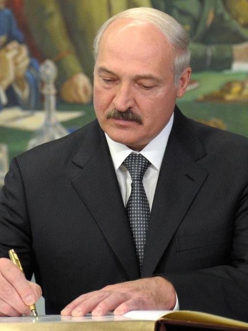 Alexander Lukaschenko, weißrussischer Präsident (02.07.2104).