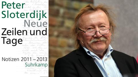 Peter Sloterdijk und sein neues Buch "Neue Zeilen und Tage. Notizen 2011 - 2013"