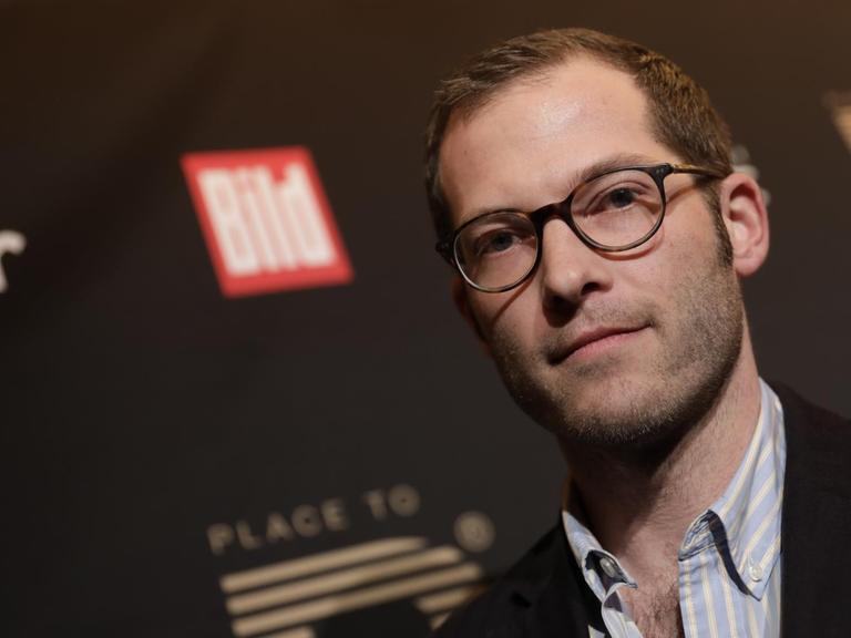 «Bild»-Digital-Chefredakteur und Vorsitzender der «Bild»-Chefredaktionen, Julian Reichelt, kommt am 07.02.2017 zum Pre-Berlinale-Dinner «Place to B» in Berlin.