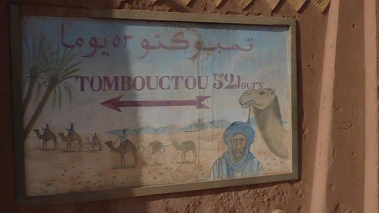 Wegweiser nach Timbuktu von unserem Hörer 