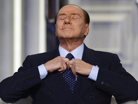 Politischer Ruhestand? Nicht mit Silvio Berlusconi. Er tritt in Italien erneut bei der Wahl an.