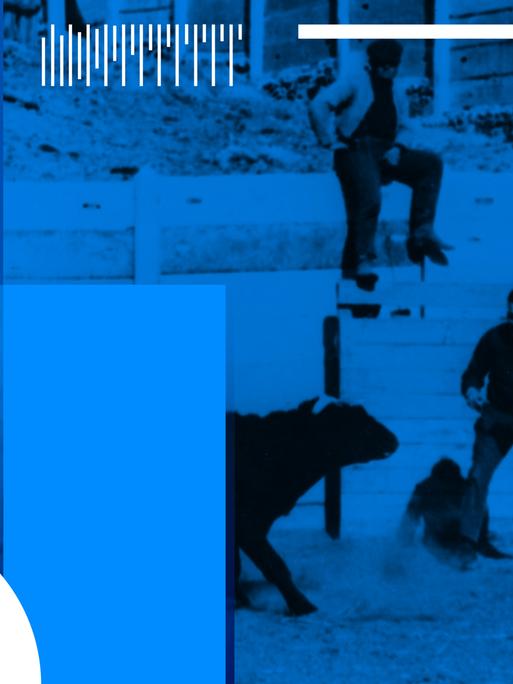 In der Arena implantiert der Hirnchirurg José Delgado Elektroden ins Gehirn des Kampfstiers