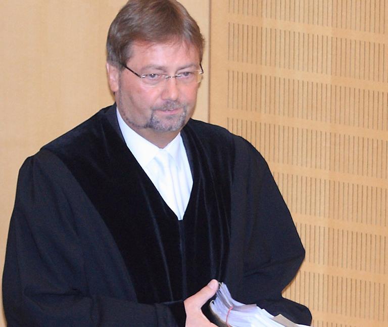 Der Vorsitzende Richter Dirk Sternberg am Landgericht Magdeburg.