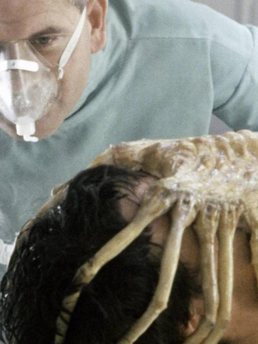 Eine Szene aus dem Film "Alien" von Ridley Scott