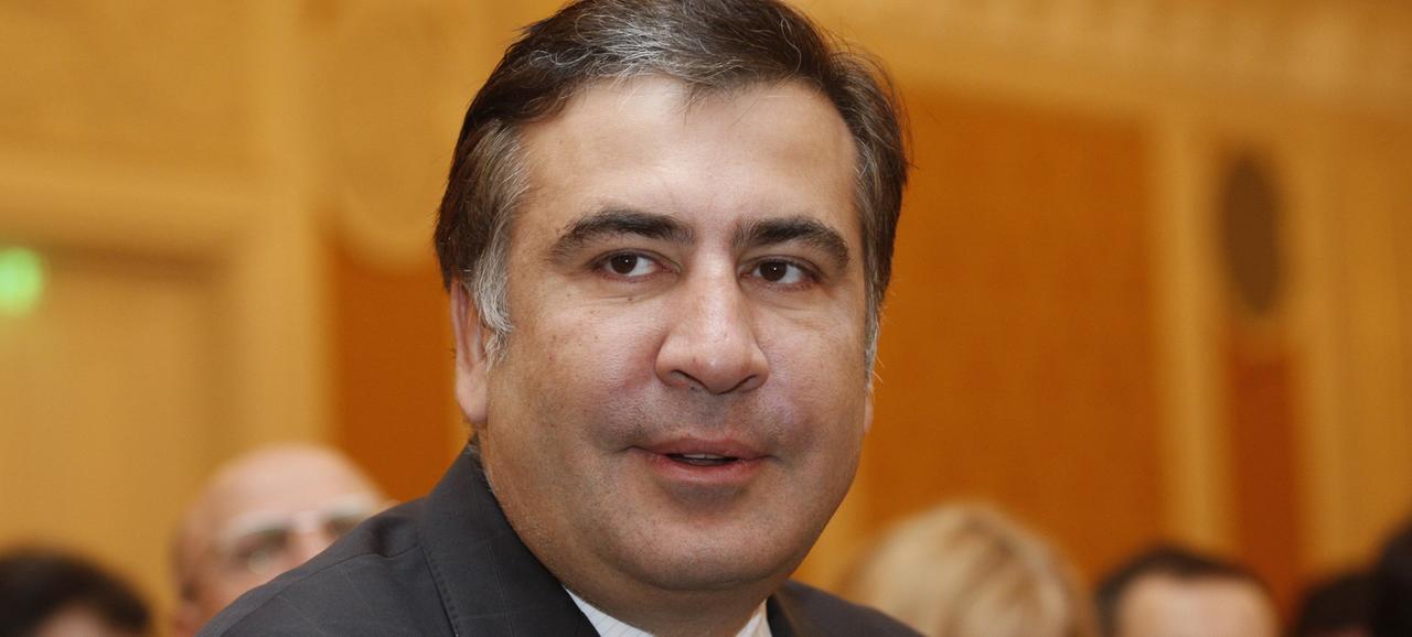 Micheil Saakaschwili  im Jahr 2012. 