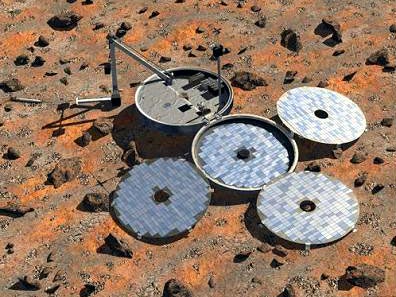 Beagle 2, die Landeeinhaeit von Mars-Express Beagle 2, die Landeeinhaeit von Mars-Express