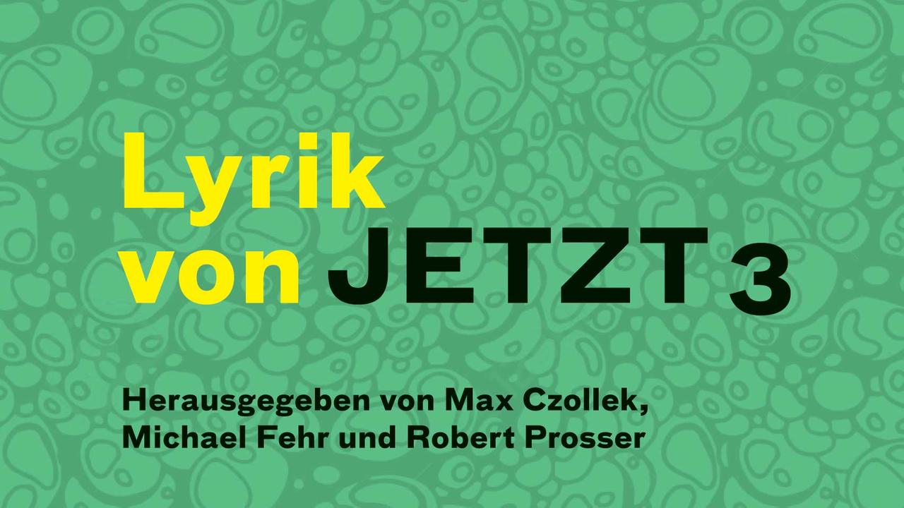 Ausschnitt aus dem Buchcover "Lyrik von Jetzt 3 - Babelsprech", Max Czollek, Michael Fehr, Robert Prosser (Hg.)