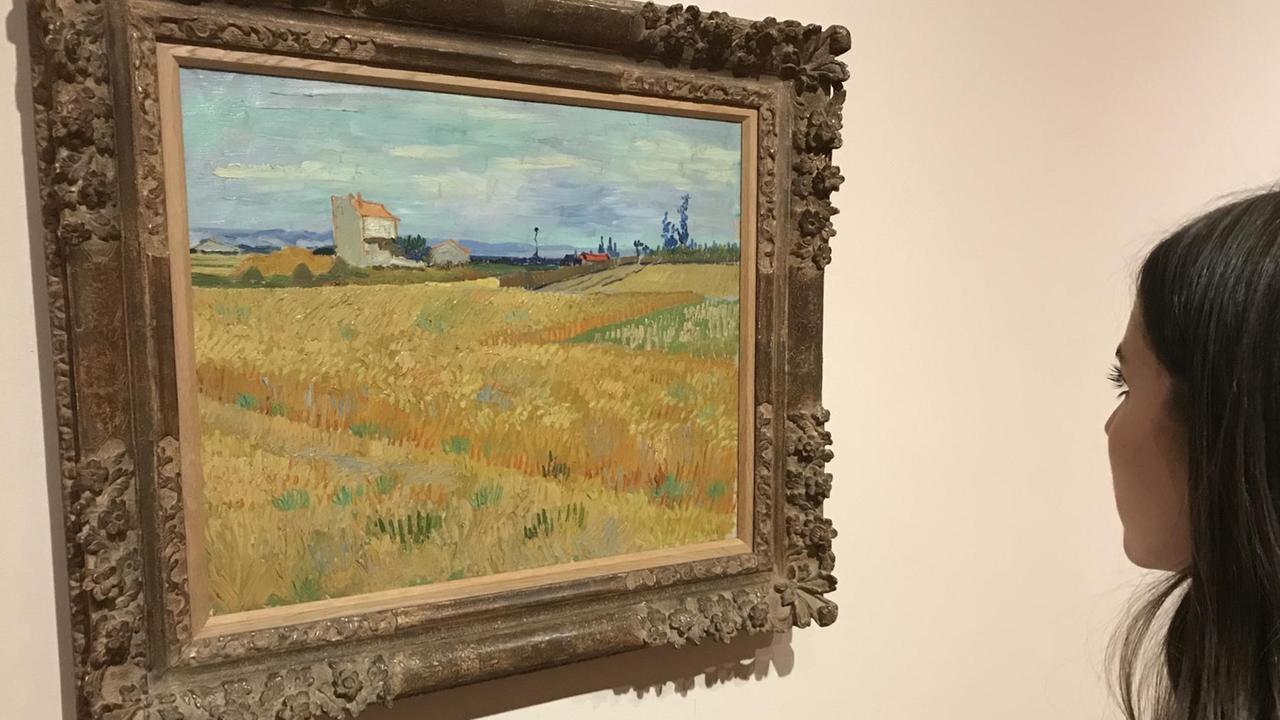 Van Goghs "Kornfeld in Arles" (1888) in der Tate Britain