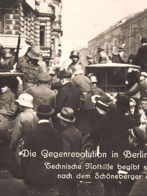Berlin, Gegenrevolution im März 1920, Kapp Putsch, Technische Nothilfe, NPG Berlin Counterrevolution in March 1920 Kapp Coup technical Emergency assistance NPG