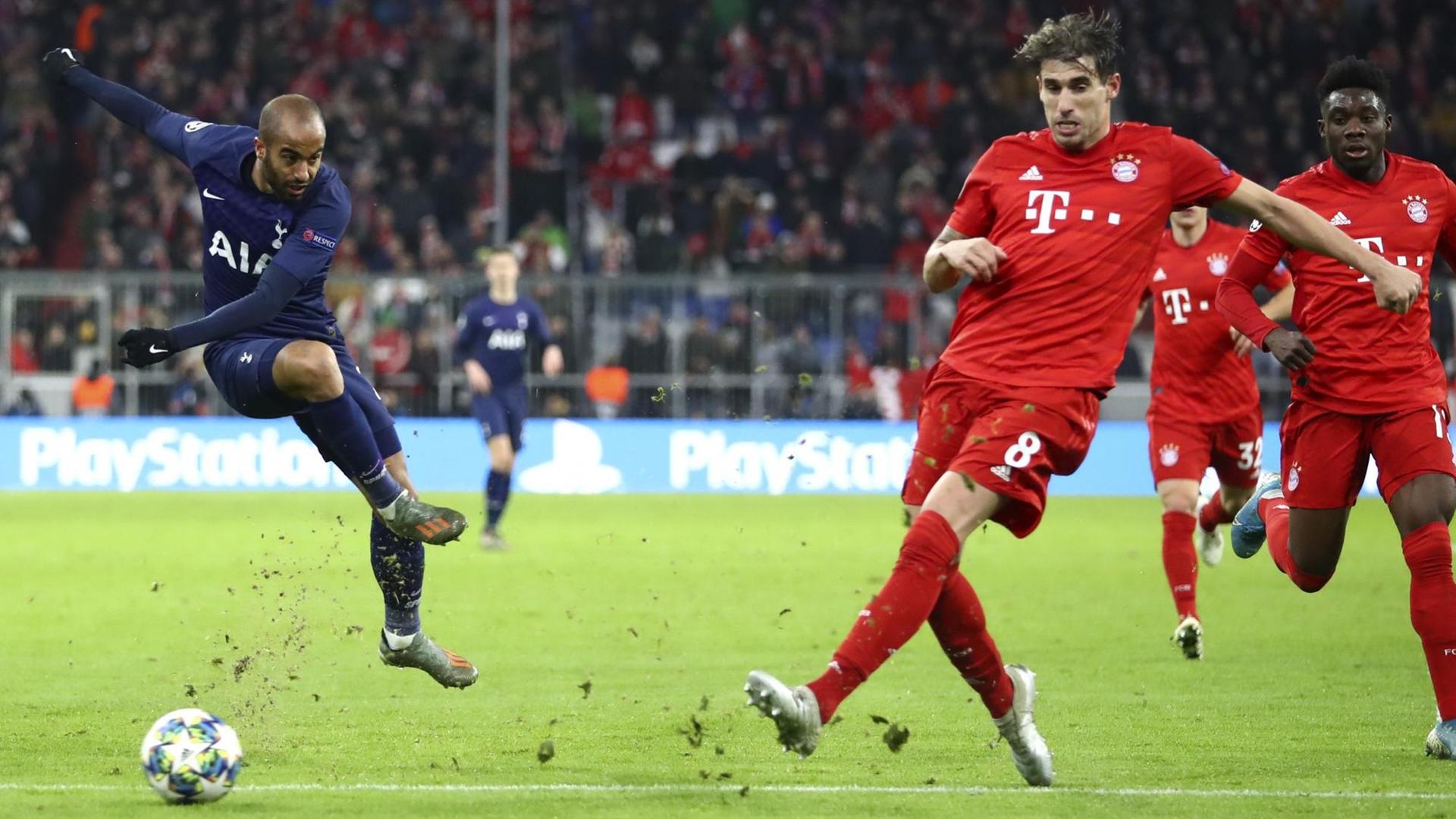 Bayern München gewinnt gegen Tottenham Hotspur 