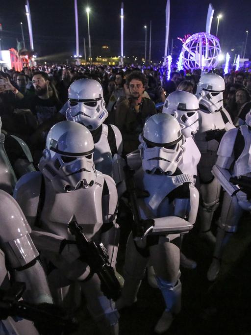 View of an event to promote the movie Star Wars during the Rock in Rio festival, in Rio de Janeiro, Brazil, 19. September 2015