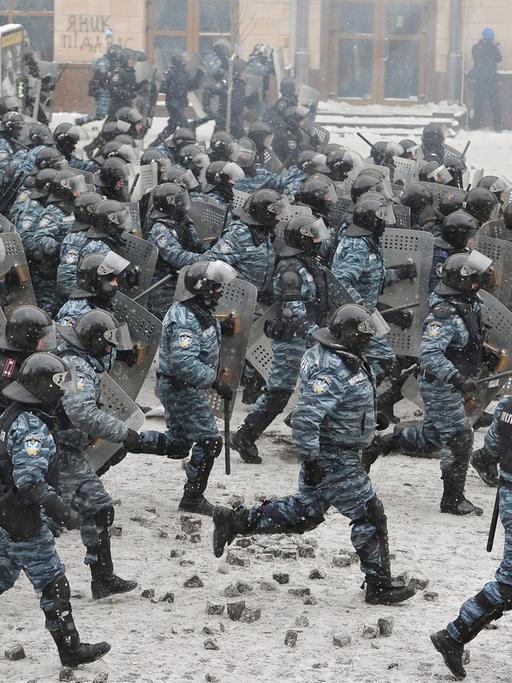Die ukrainische Spezialeinheit Berkut