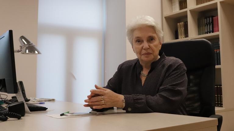 Natalia Solschenizyna, die Witwe des im Jahr 2008 verstorbenen Schriftstellers Alexander Solschenizyn