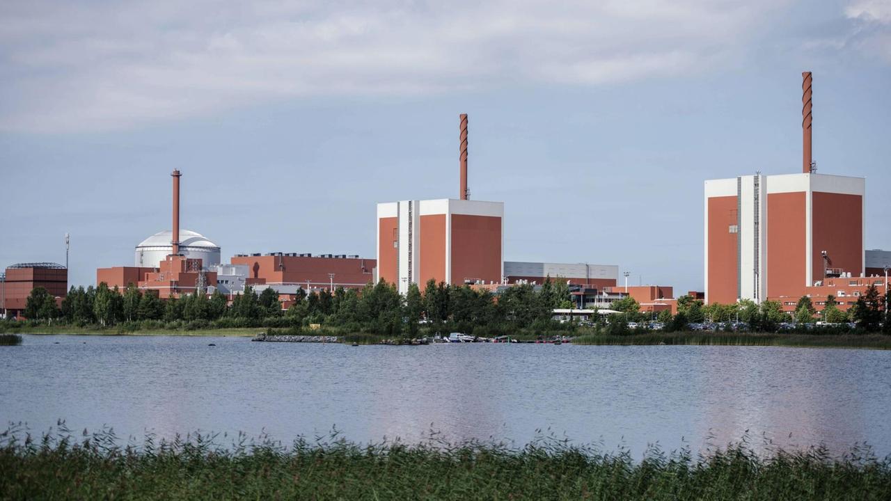 Die Atomreaktoren Olkiluoto im Südwesten Finnlands.