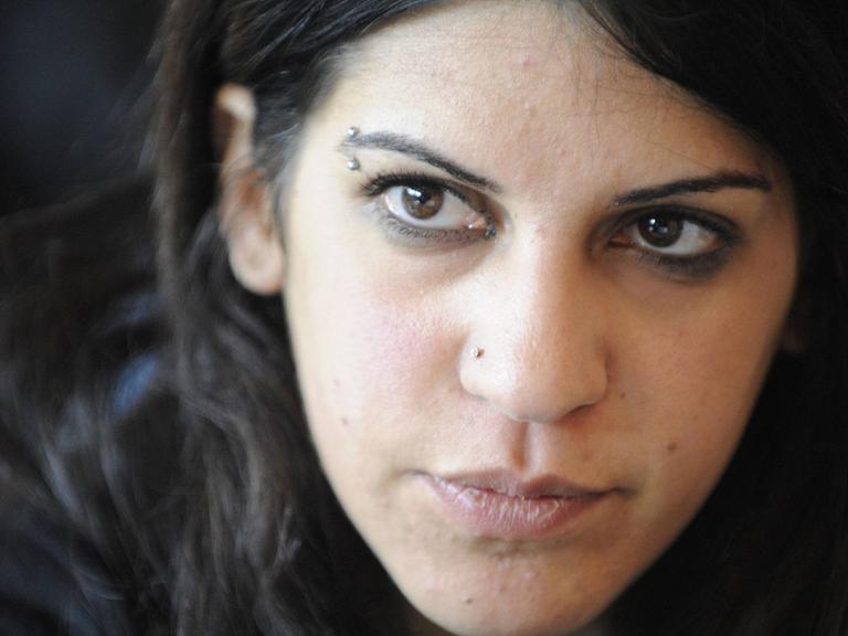 Die tunesische Bloggerin Lina Ben Mhenni