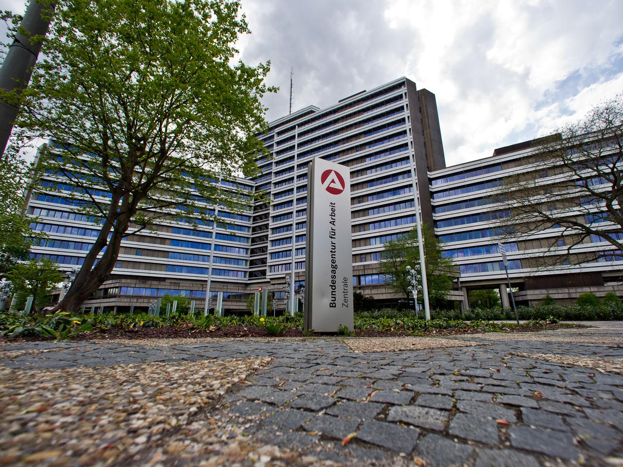 Die Zentrale der Bundesagentur für Arbeit in Nürnberg