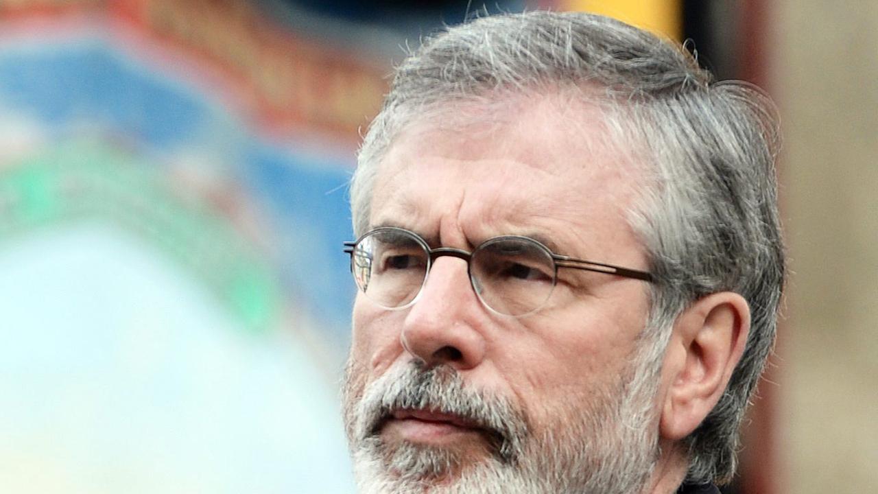 Gerry Adams, Vorsitzender der Partei Sinn Féin