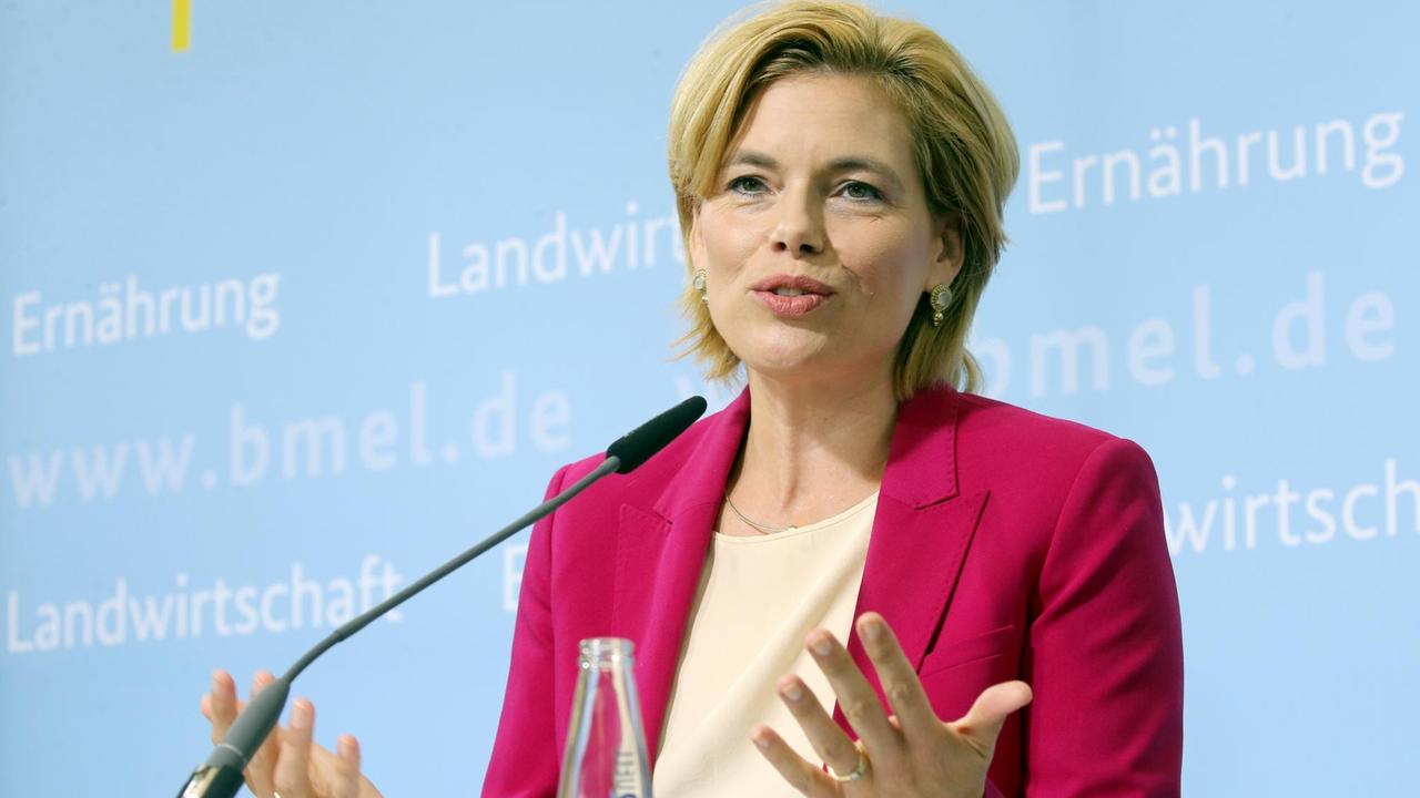 Bundeslandwirtschaftsministerin Julia Klöckner (CDU) 