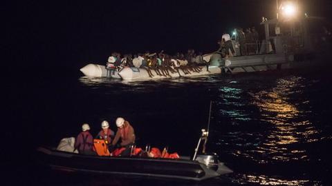 Fotos von Seawatch zeigen das Eingreifen der libyschen Küstenwache
