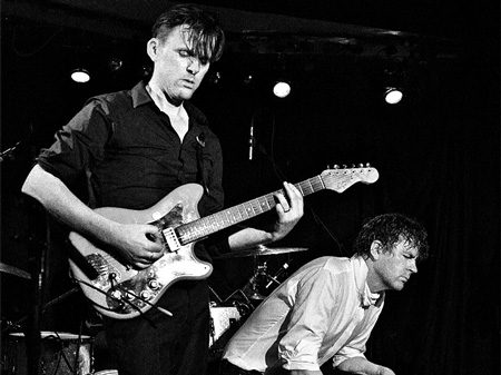 Die britische Synthpunk-Band "And Also The Trees"