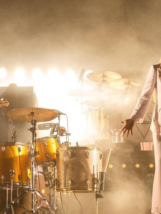 Florence Welch mit ihrer Band Florence + the Machine beim Coachella Music and Arts Festival