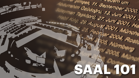 Saal 101 – Dokumentarhörspiel zum NSU-Prozess