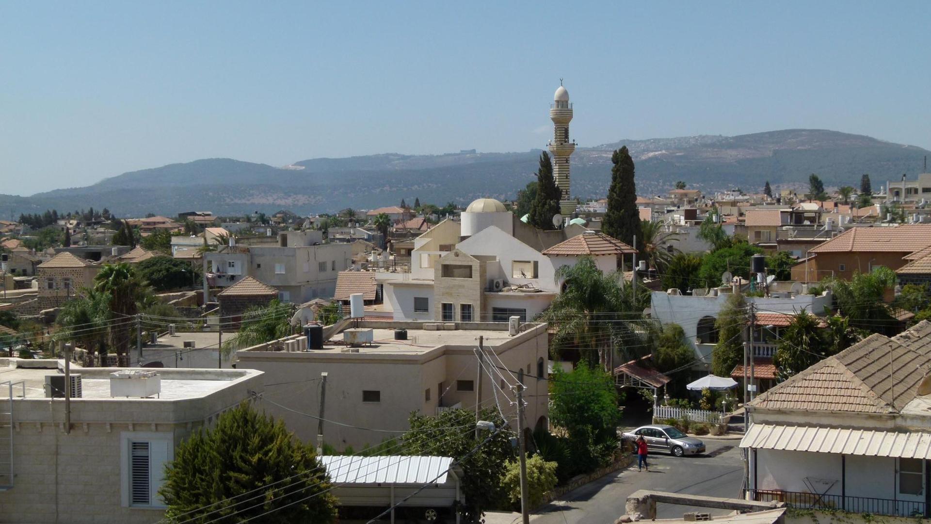 Die Kleinstadt Kfar Kama im Norden Israels: Hier wohnen heute rund 3.000 Tscherkessen.