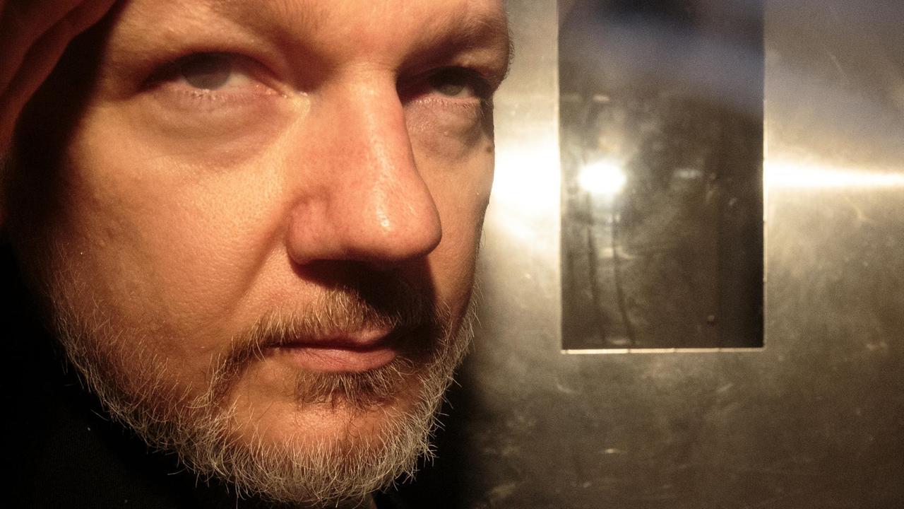 Wikileaks Gründer Julian Assange in London am 1. Mai 2019.