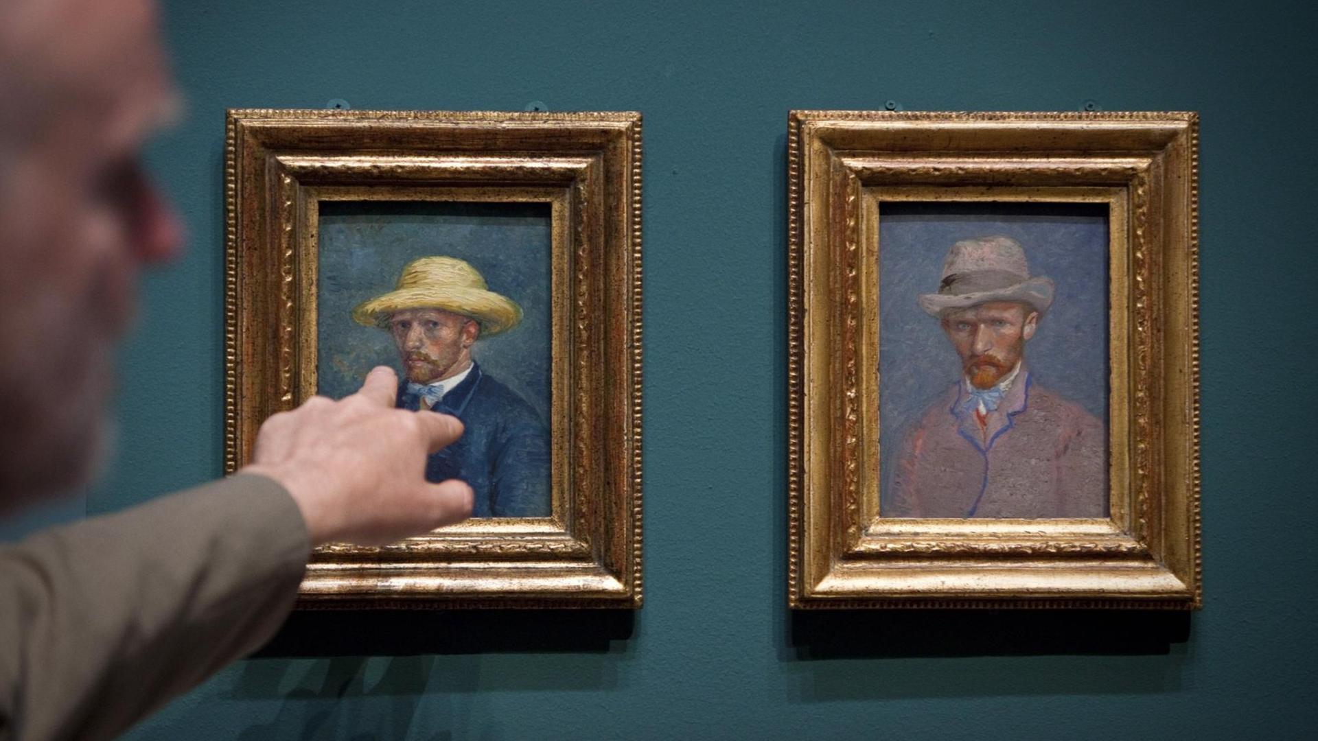 Gemälde im Van-Gogh-Museum Amsterdam: Ist Vincent oder Theo van Gogh abgebildet?