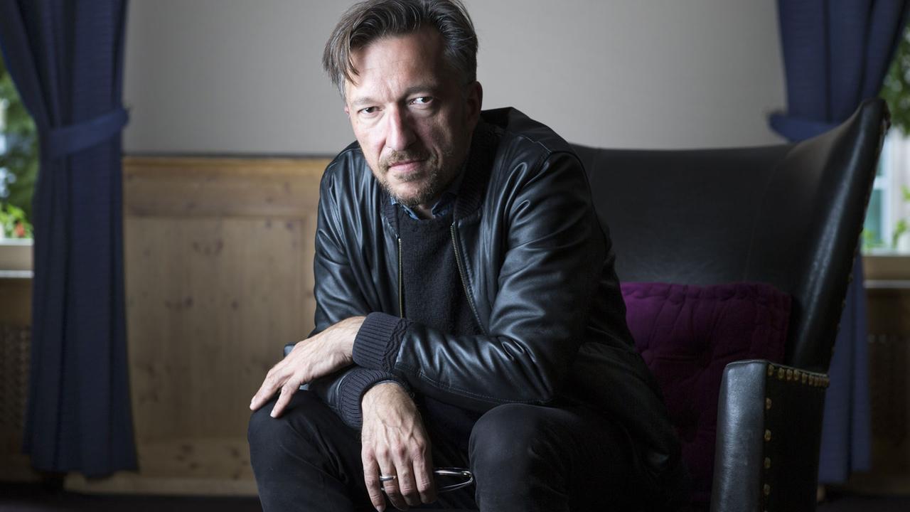 Der Schriftsteller Lukas Bärfuss im Juli 2017 in Leukerbad
