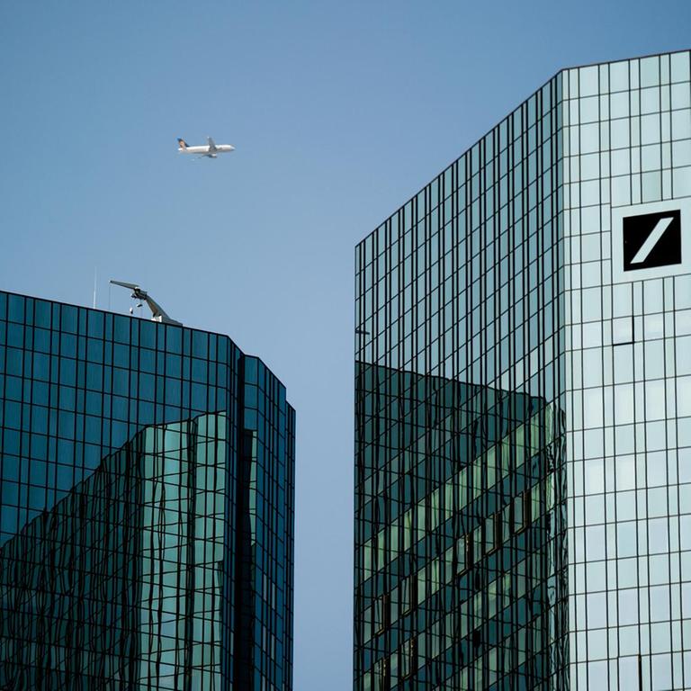 Das Gebäude der Zentrale der Deutschen Bank in Frankfurt am Main.