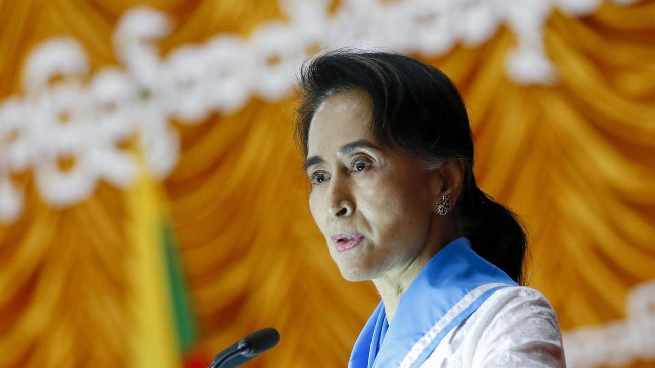 Myanmars Staatsrätin Aung San Suu Kyi