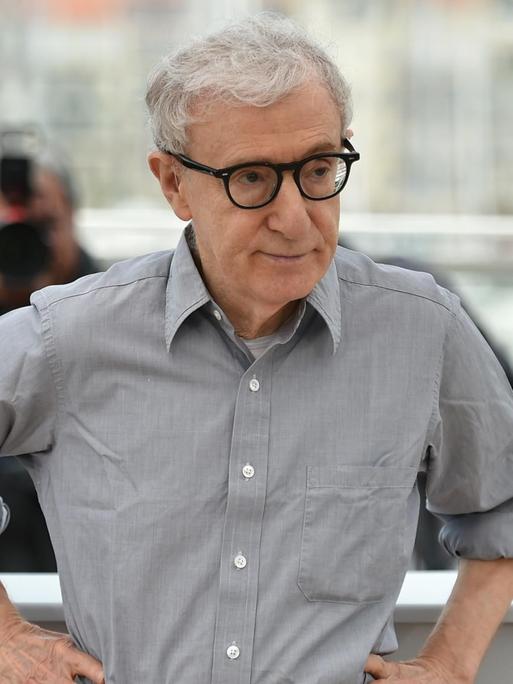 Woody Allen bei einem Pressetermin bei den Filmfestspielen in Cannes 2016.