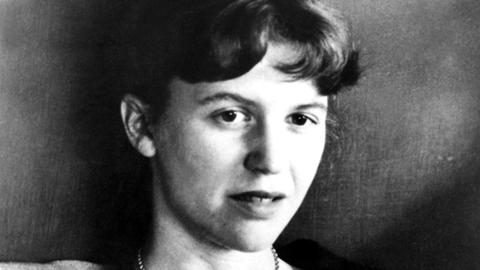 Die amerikanische Lyrikerin und Prosaistin Sylvia Plath, undatierte Aufnahme.