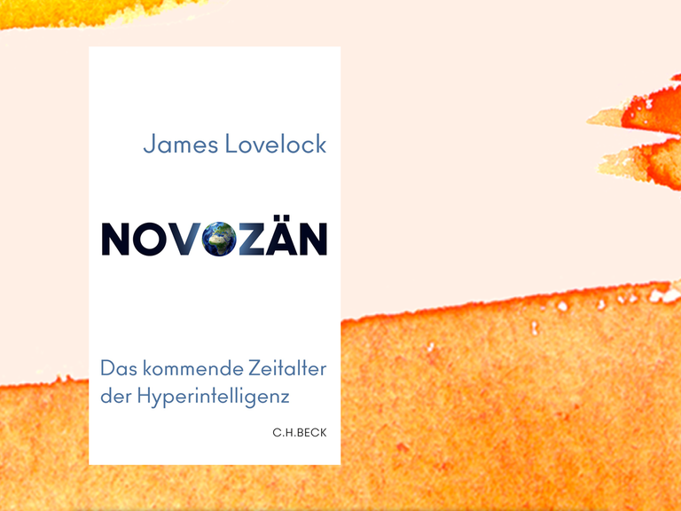 Zu sehen ist das Cover des Buches "Novozän" von James Lovelock.