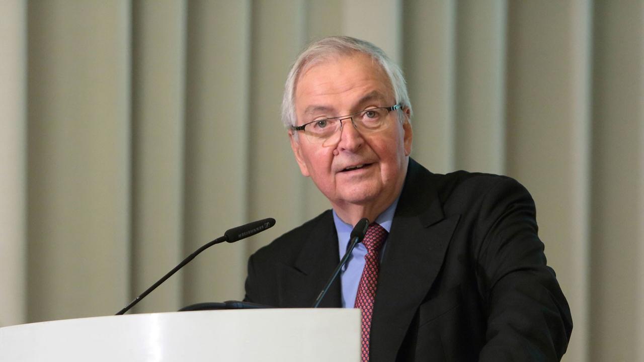 Klaus Töpfer, ehemaliger Exekutivdirektor des Umweltprogramms der Vereinten Nationen