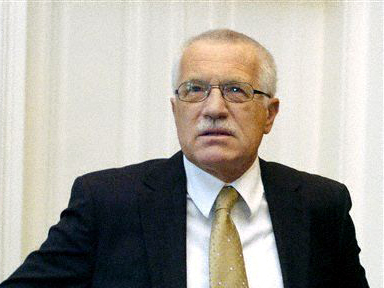 Vaclav Klaus, tschechicher Präsident
