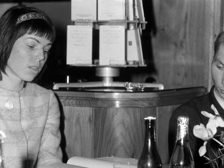 Lesung zu DDR-Zeiten mit Sarah und Rainer Kirsch an der Universität Jena