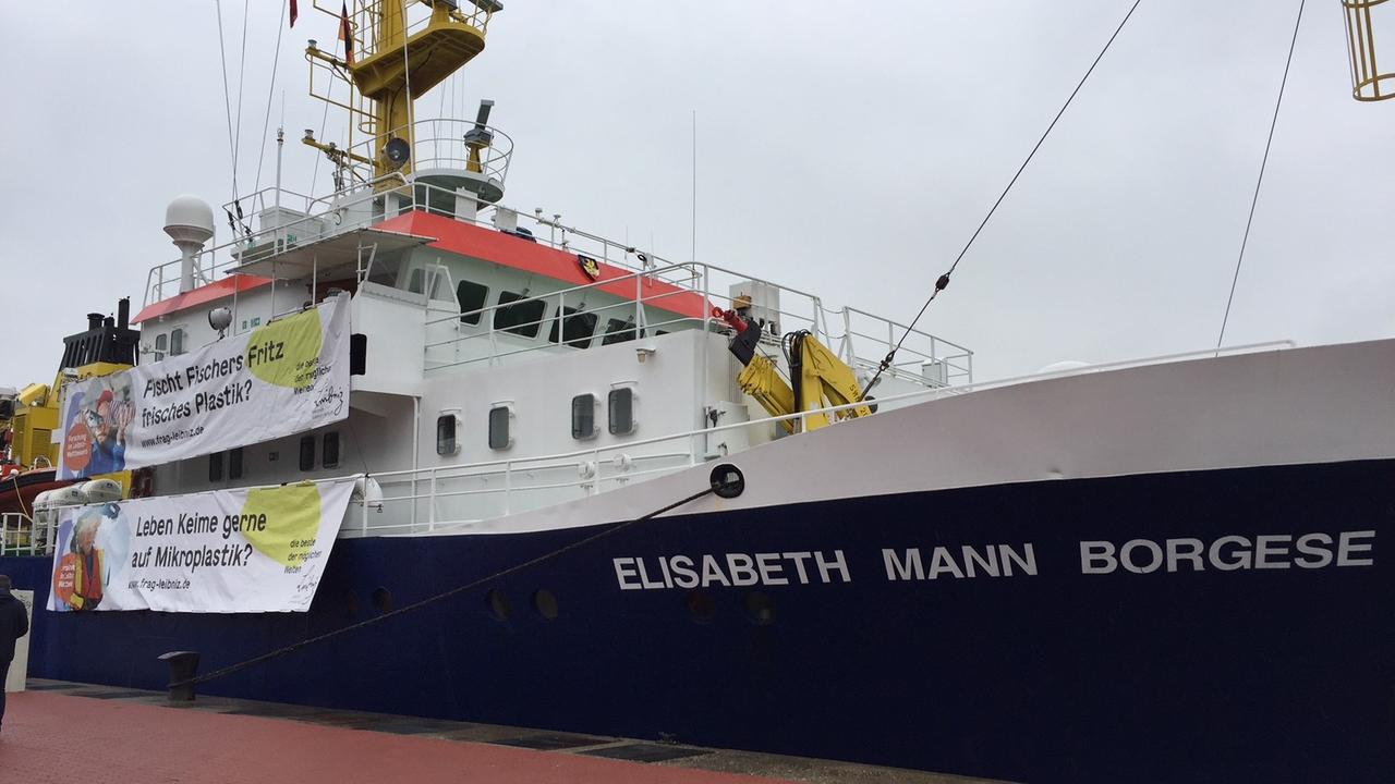 Expeditionsschiff des Leibniz Instituts für Ostseeforschung IOW