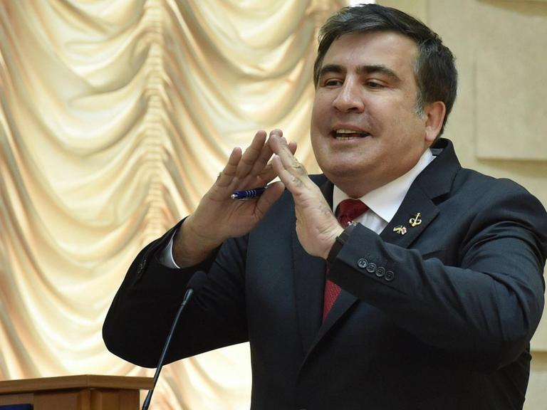 Micheil Saakaschwili, Gouverneur von Odessa.